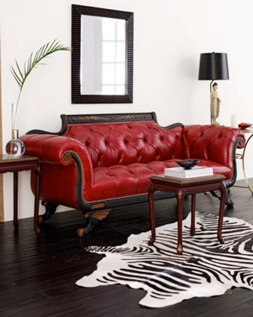 clasico-sofa-rojo-salon
