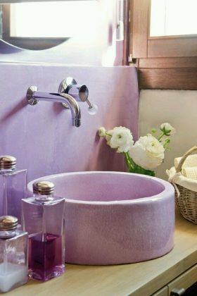 Cómo usar el color lavanda o lila en la decoración interior