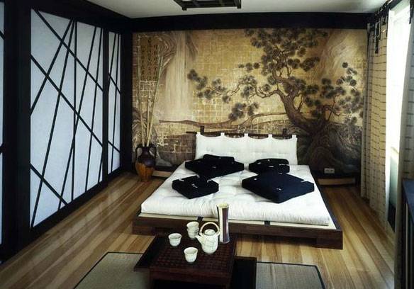 Ideas de cómo decorar un dormitorio estilo asiático muy actual