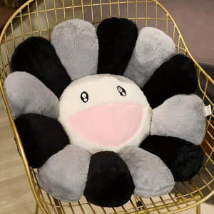 Cojín de peluche de girasol