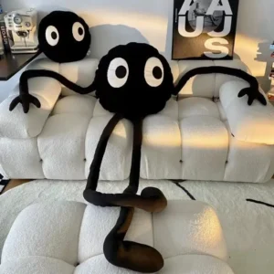 Peluche Bola de carbón negra 175cm